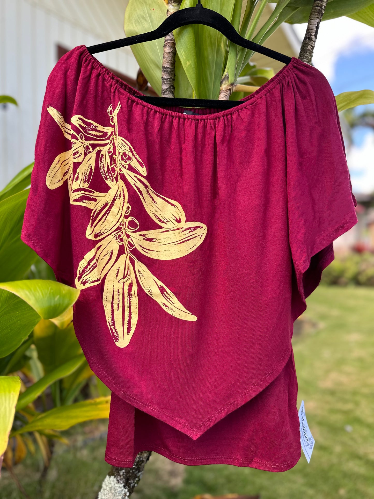 Welo Tops (Burgundy)