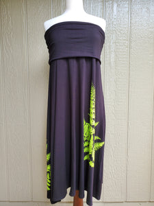 Fold Over Mōhalu Dresses/Skirts (Black)