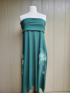 Fold Over Mōhalu Dresses/Skirts (Emerald  Green)
