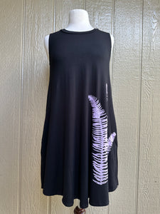 Luana Tank Dress (Black)