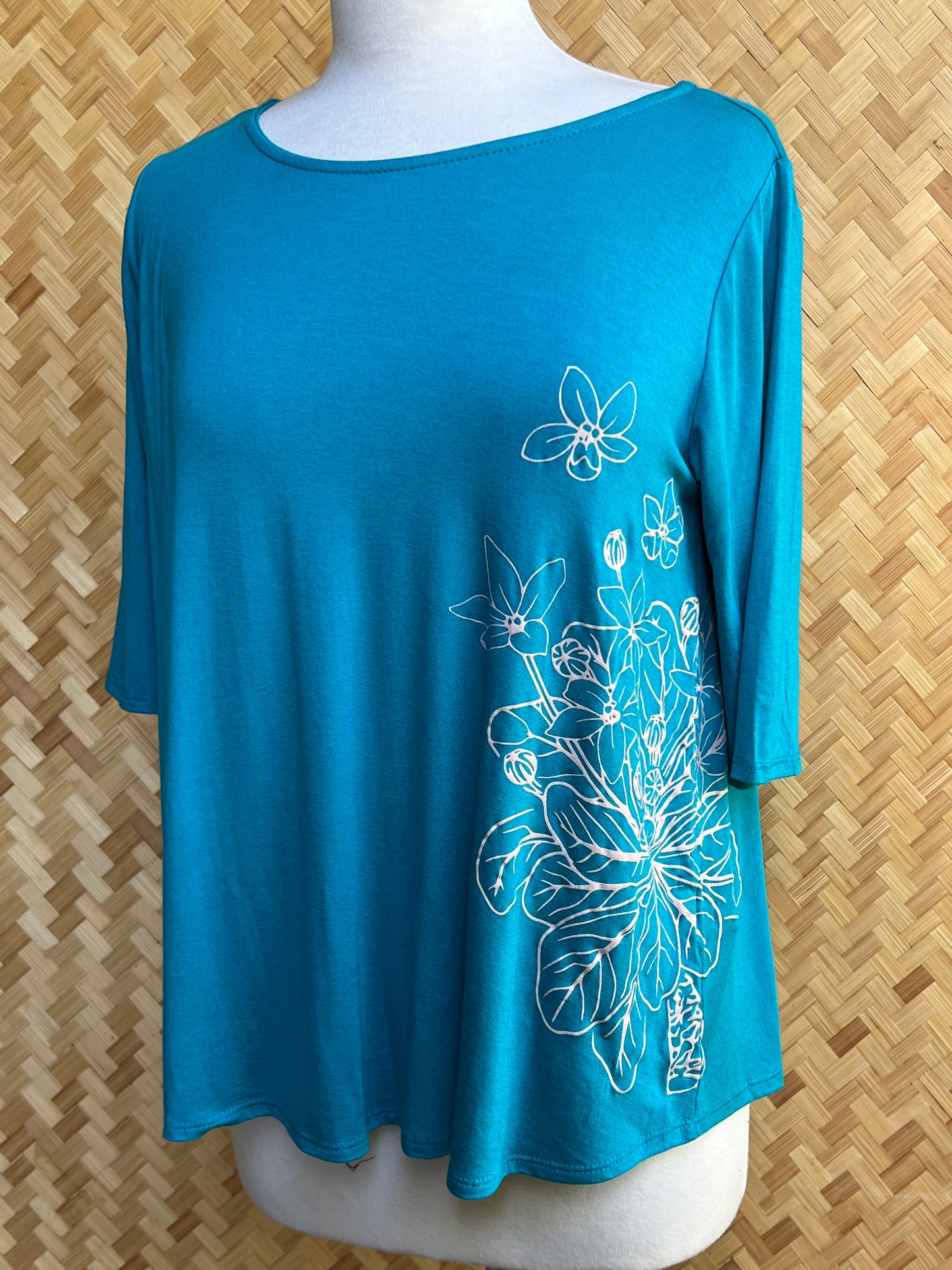 Hoapili Top (Teal)