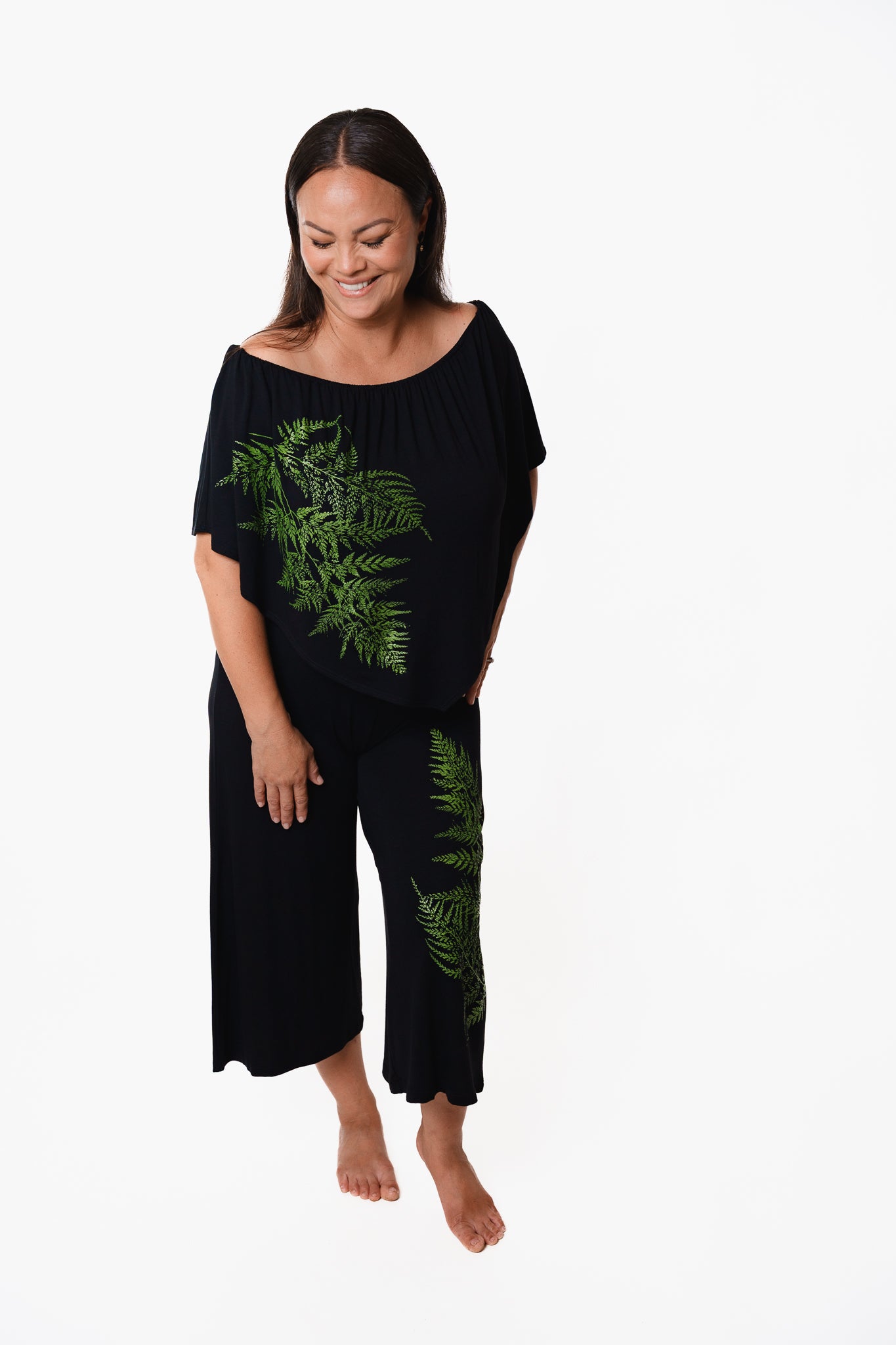 Hiehie Palaʻā Welo Capri Jumper