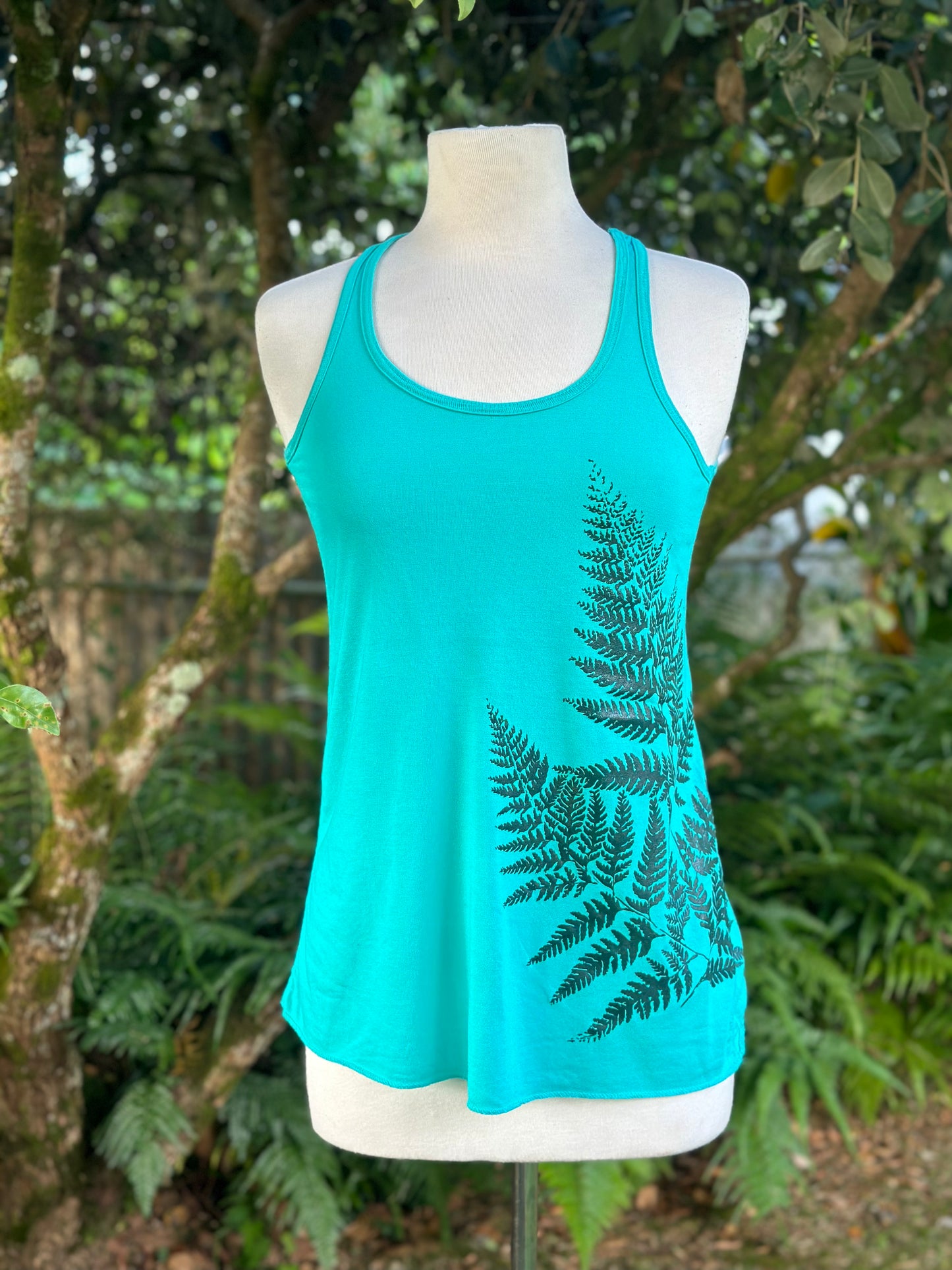 Racerback Tank Tops (Turquoise)