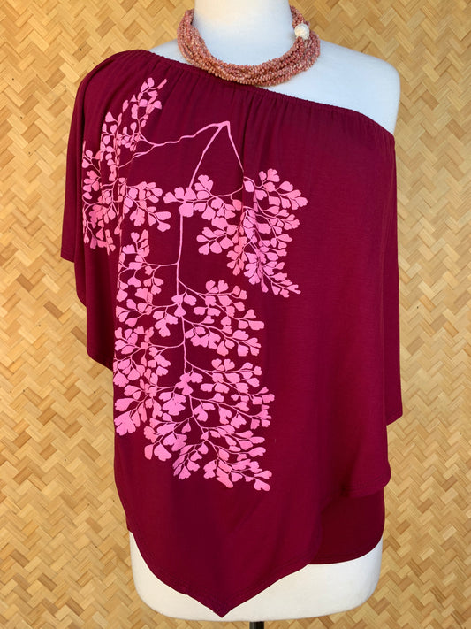 Welo Tops (Burgundy)