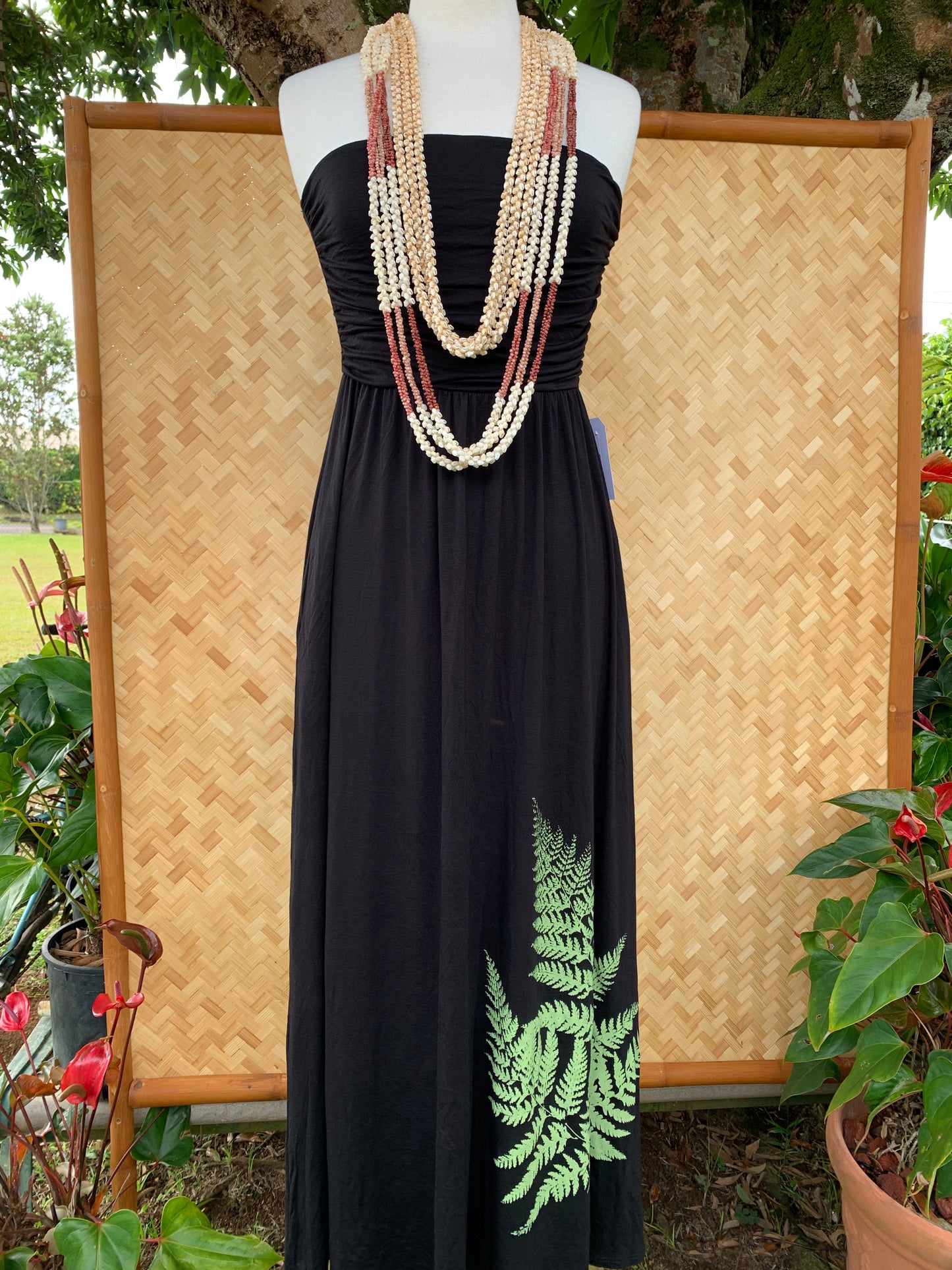Strapless Maxi Dress (Black)