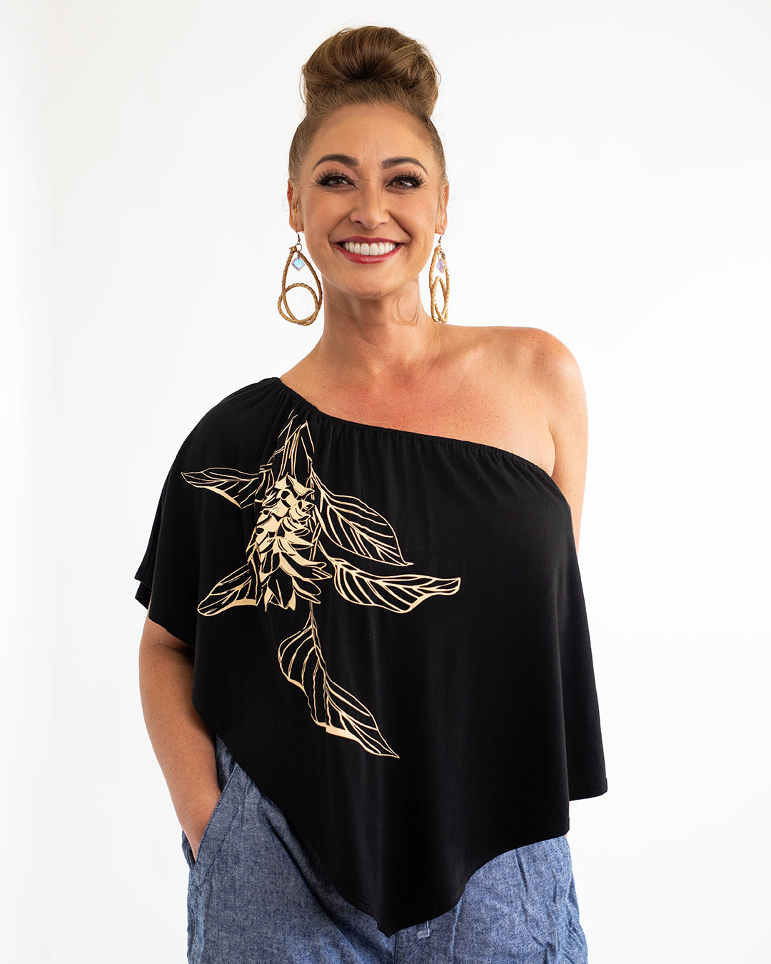 ‘Ōlena 4-Way Welo Top