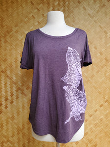 Dolman T-shirts (Vintage Purple)