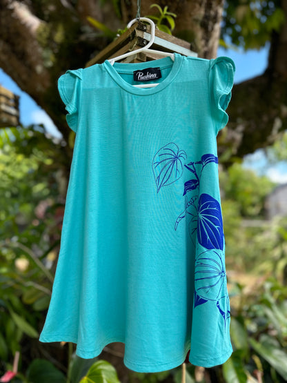 Keiki Dresses/Tunic Tops (Aquamarine)