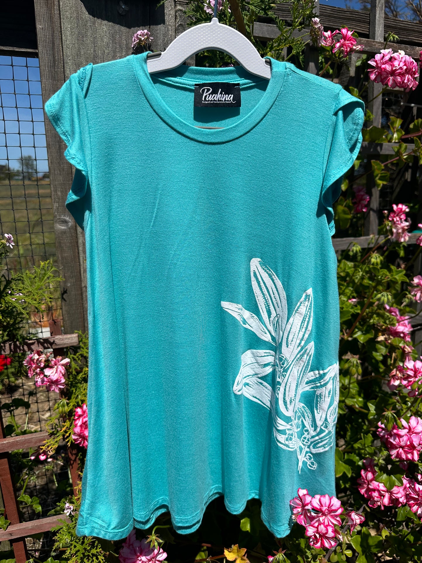 Keiki Dresses/Tunic Tops (Aquamarine)