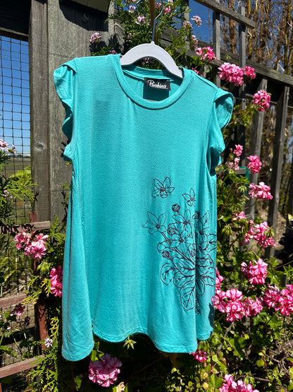 Keiki Dresses/Tunic Tops (Aquamarine)