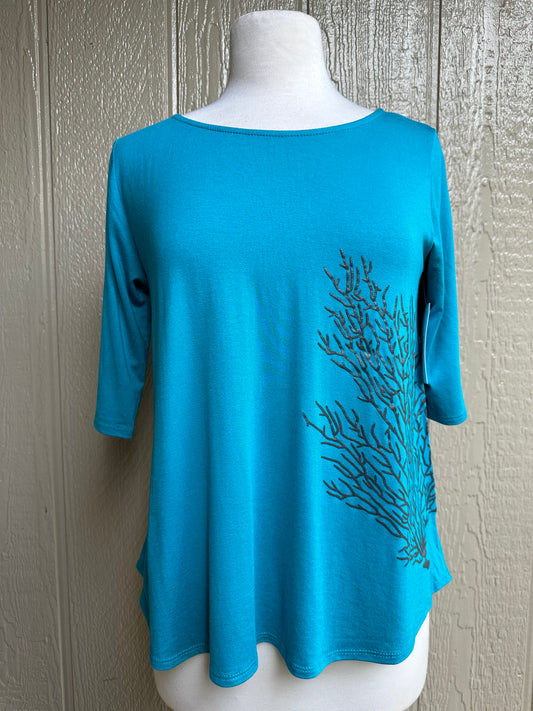Hoapili Top (Teal)