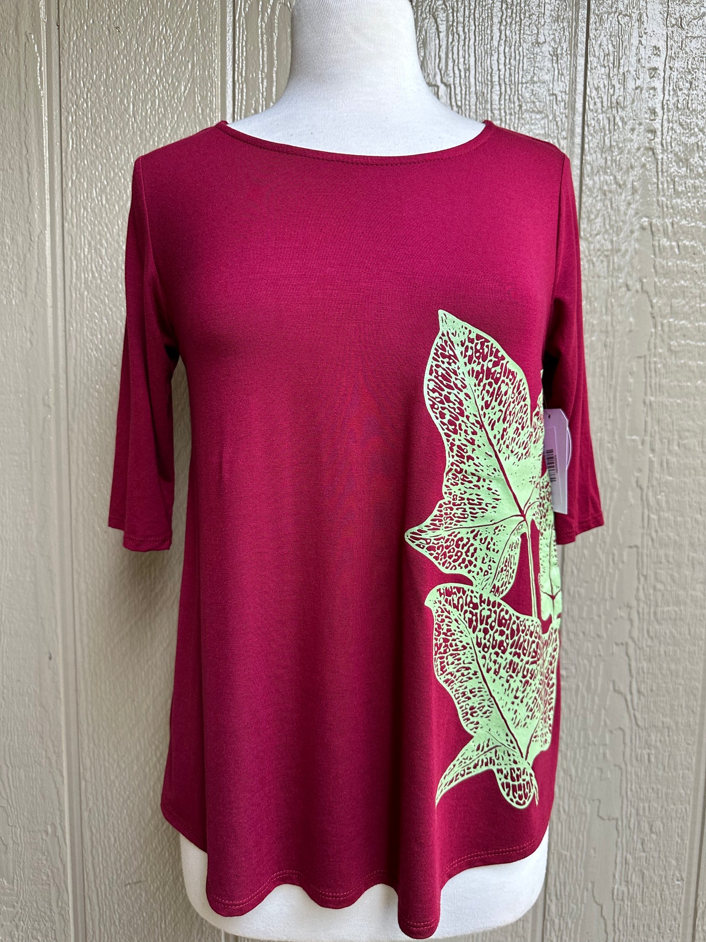 Hoapili Top (Burgundy)