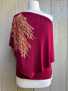 4-Way Tops (Burgundy)