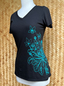 V-Neck Top (Black)