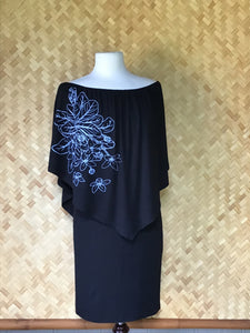 4-Way Mūʻekekeʻi/Short Dress (Black)