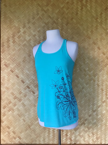 Racerback Tank Tops (Turquoise)