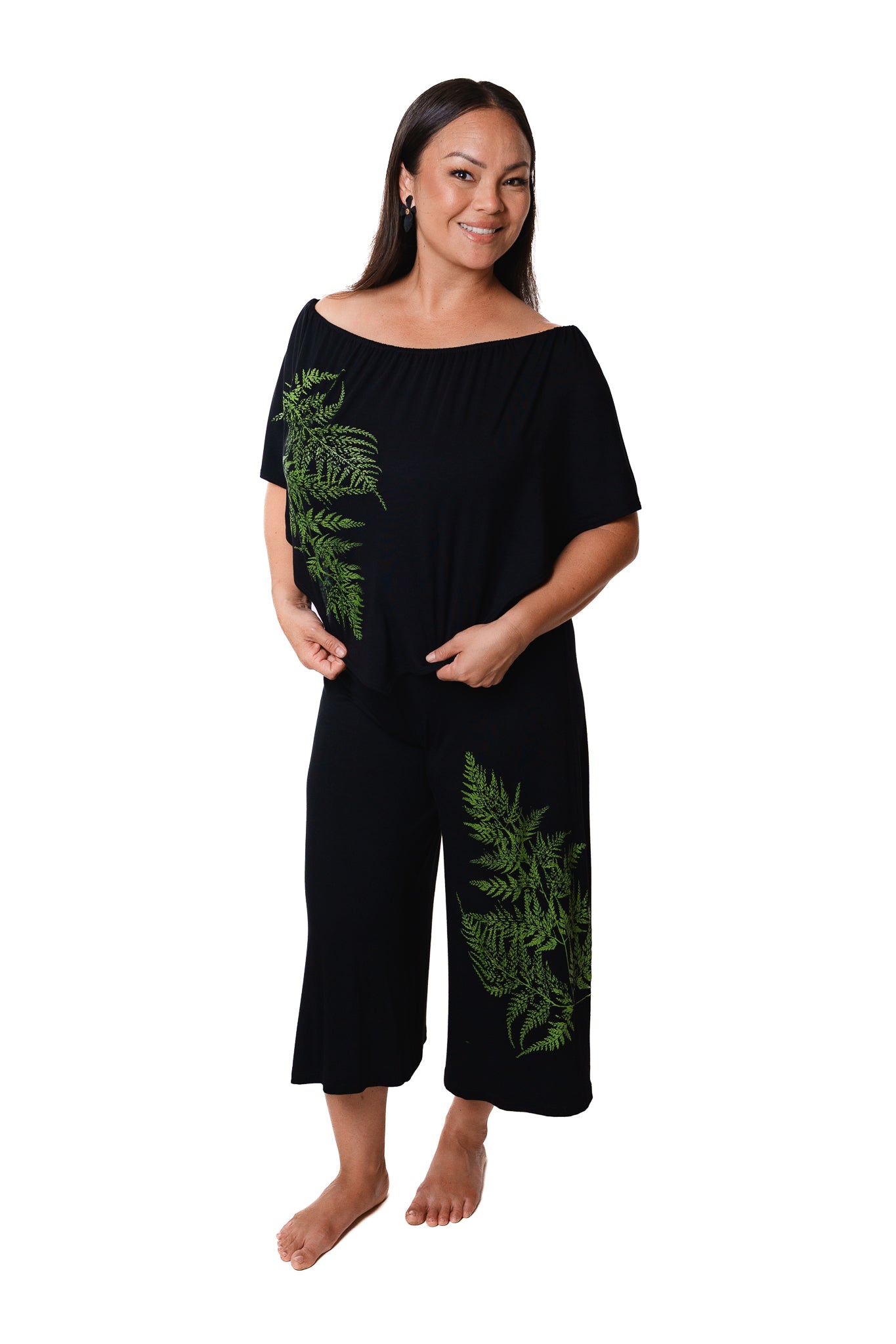 Hiehie Palaʻā Welo Capri Jumper