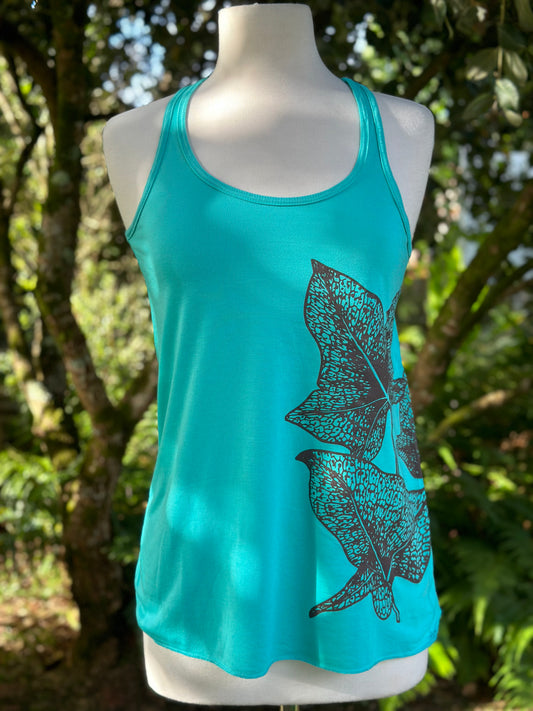 Racerback Tank Tops (Turquoise)