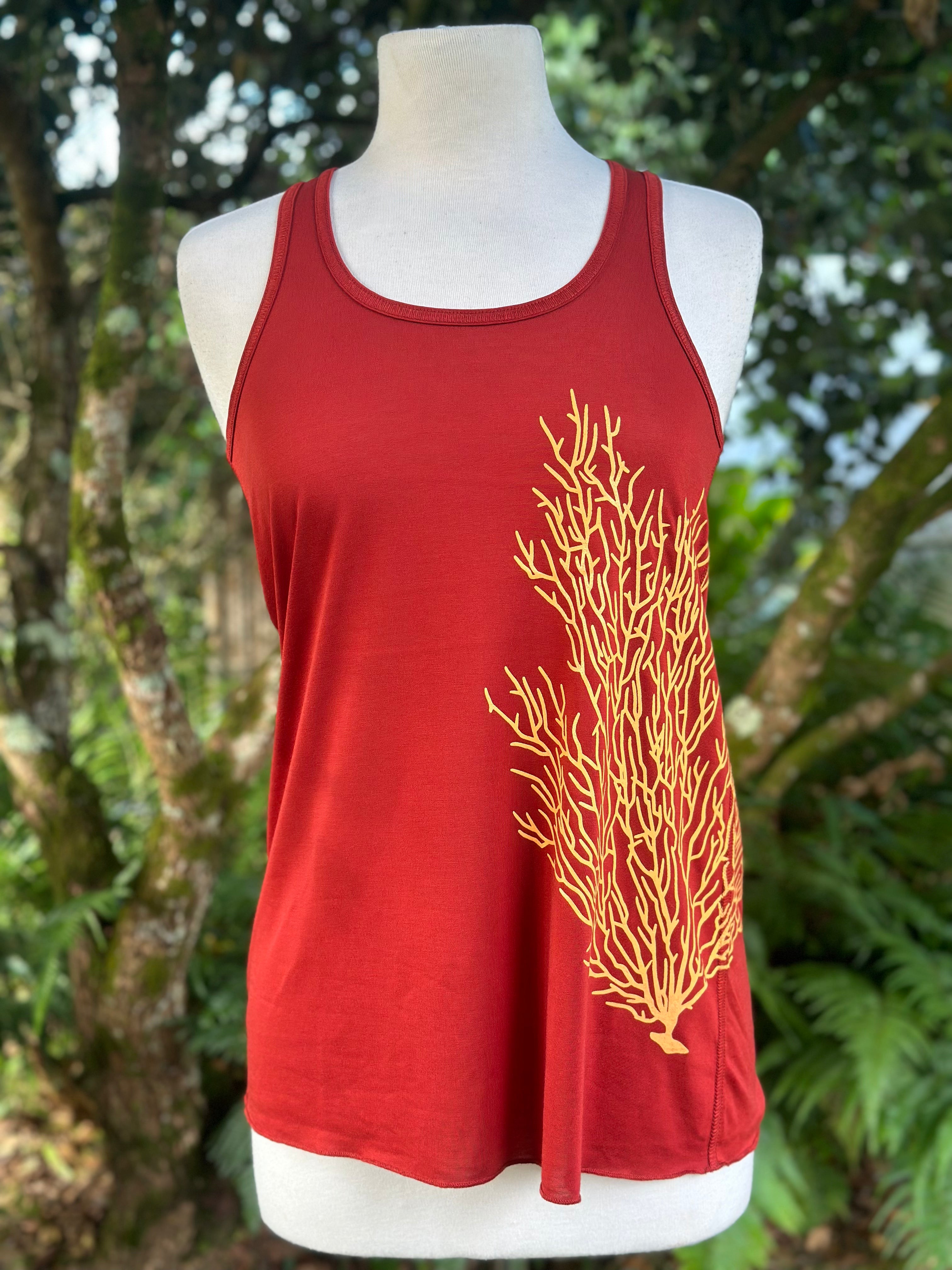 Racerback Tank Tops (Brick)