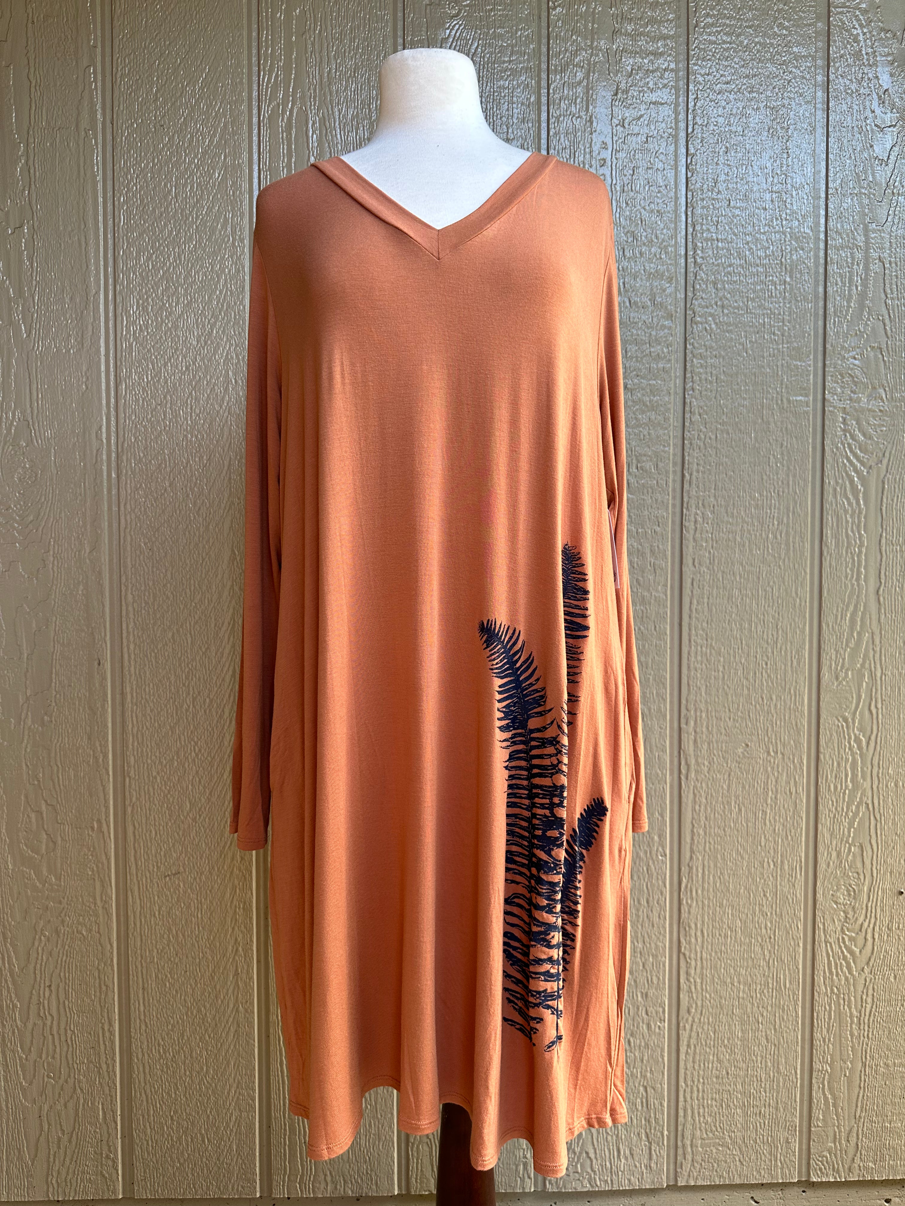 Bamboo Long Sleeve Dresses (Sedona)