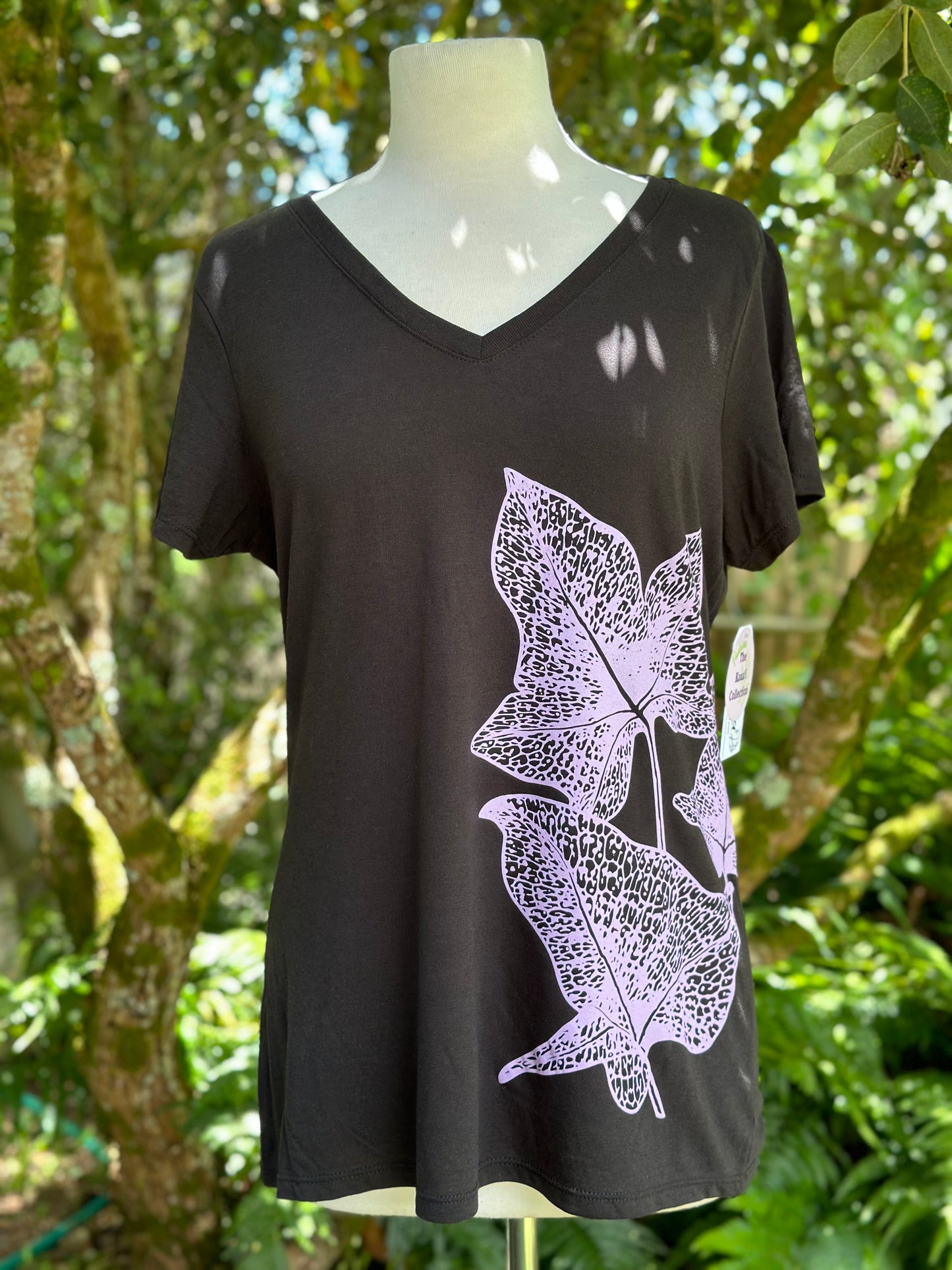 V-Neck Top (Black)
