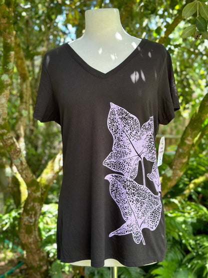 V-Neck Top (Black)
