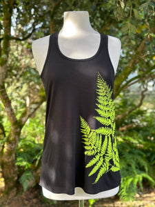 Racerback Tank Tops (Black)