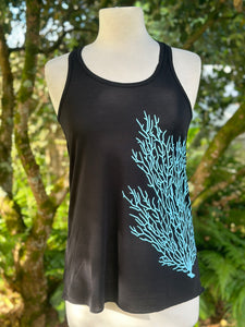 Racerback Tank Tops (Black)