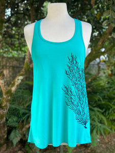 Racerback Tank Tops (Turquoise)