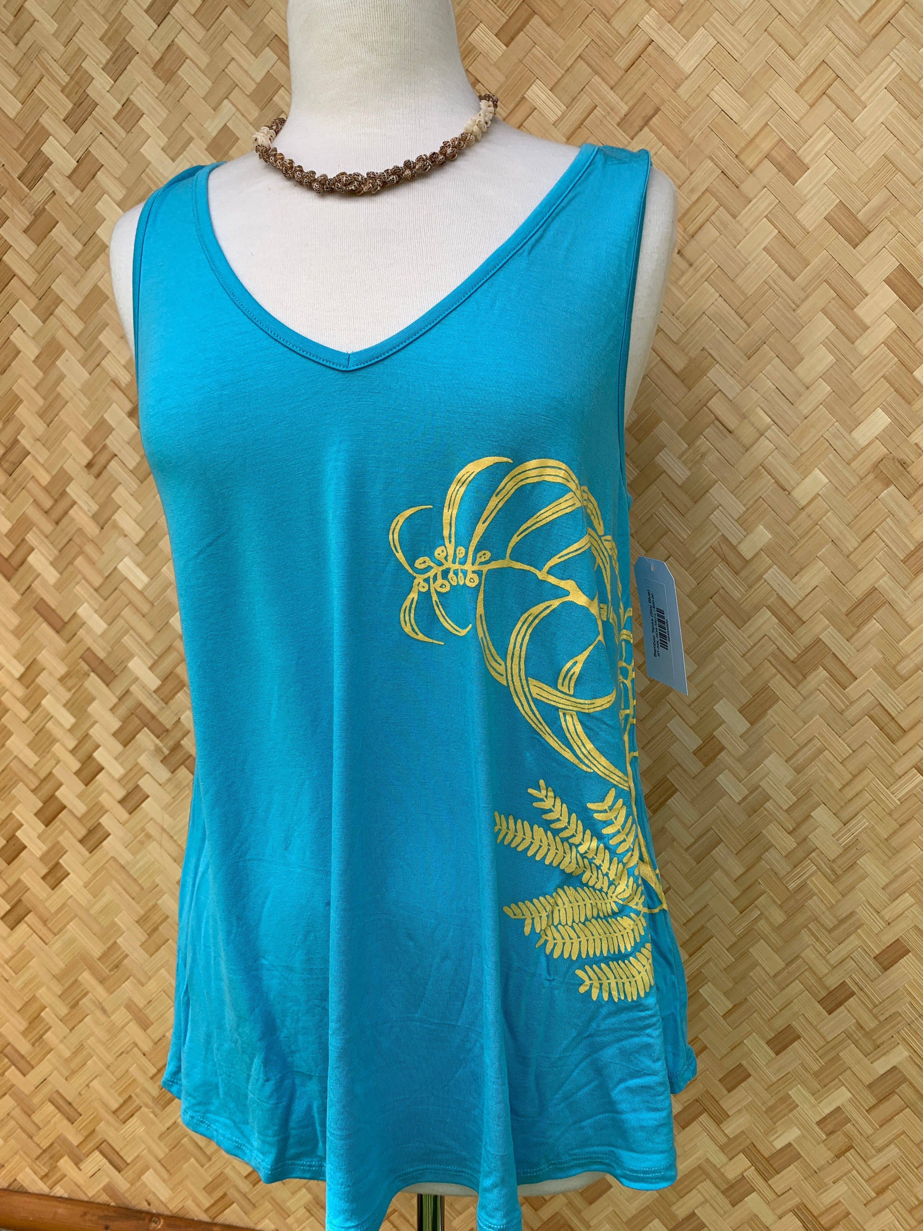 Bamboo Tank (Sky Blue)