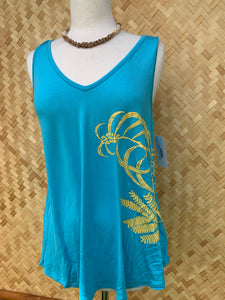 Bamboo Tank (Sky Blue)
