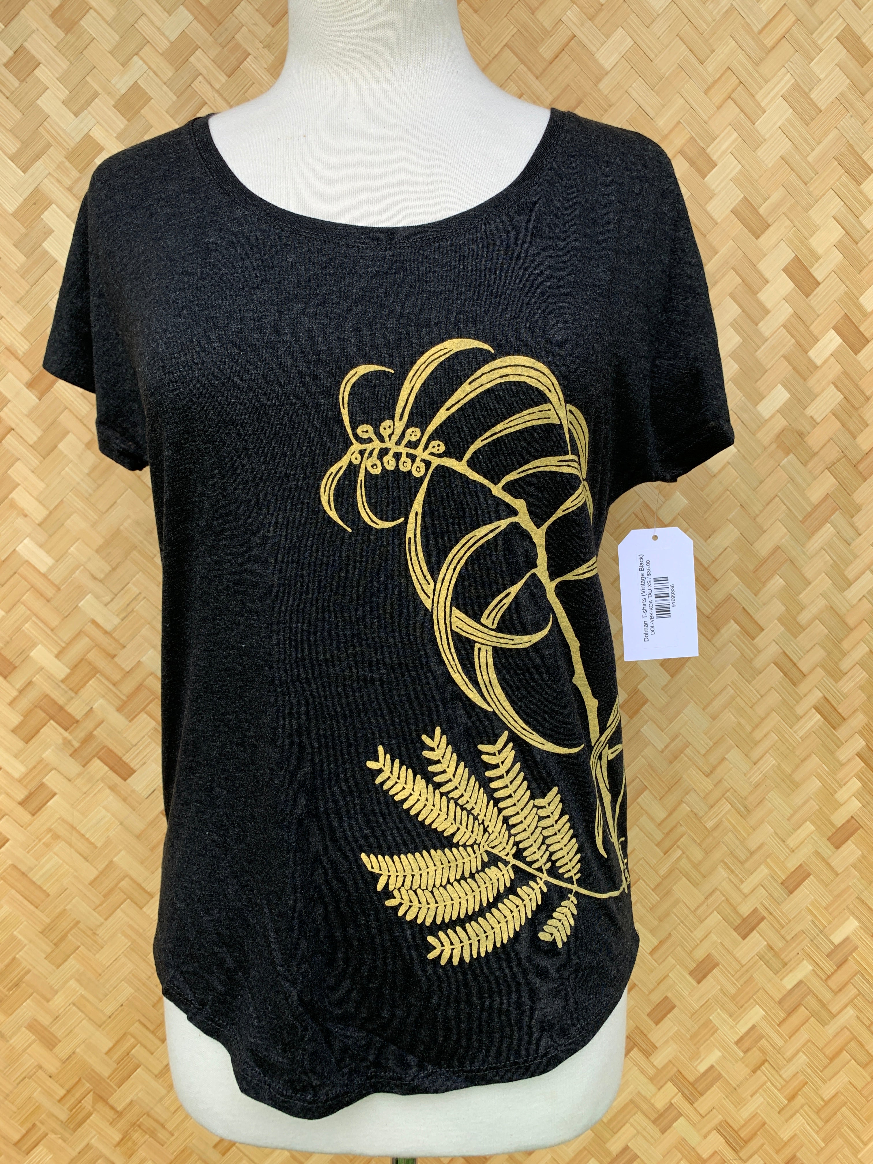 Dolman T-shirts (Vintage Black)