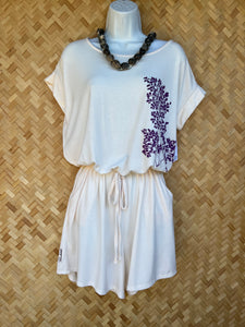 Shorts Romper (Cream)