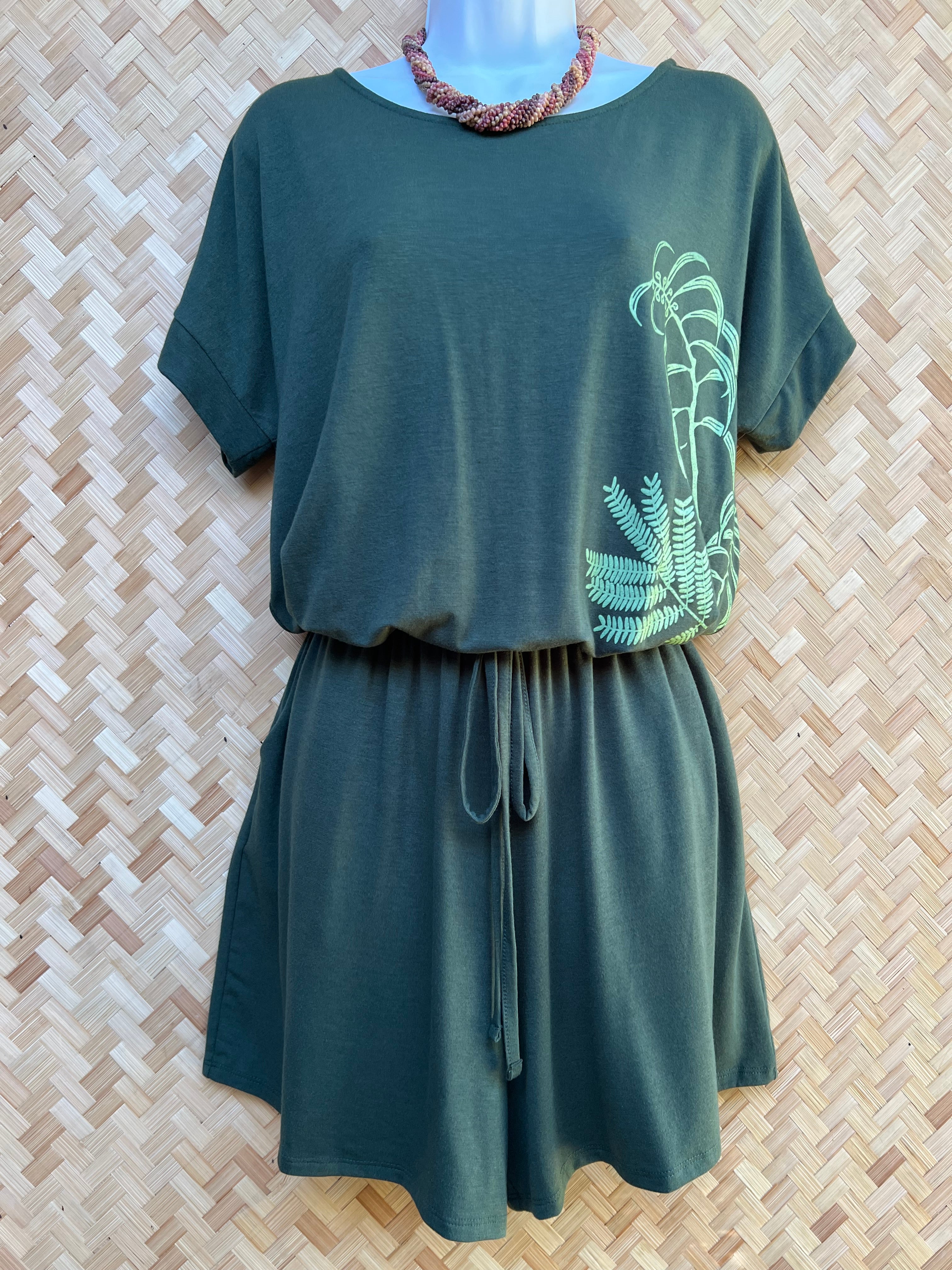 Shorts Romper (Army Green)