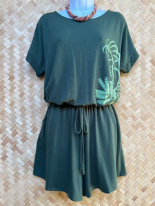 Shorts Romper (Army Green)