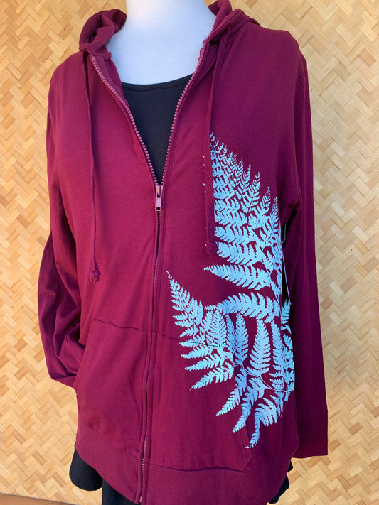 Hoodie Jacket (Burgundy)