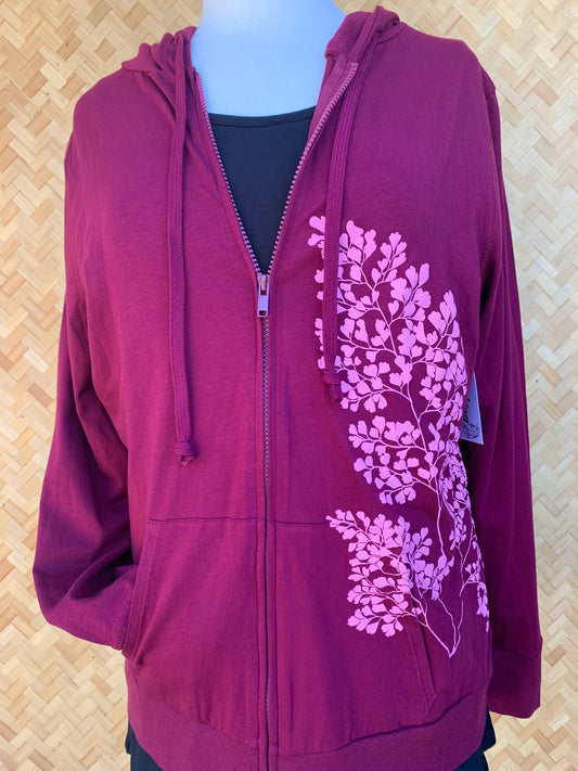 Hoodie Jacket (Burgundy)