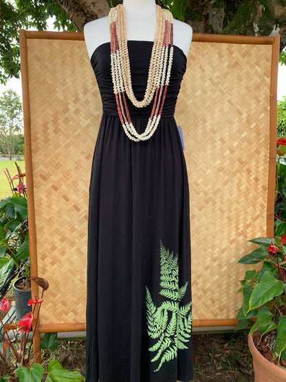 Strapless Maxi Dress (Black)