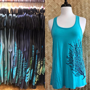 Racerback Tank Tops (Turquoise)